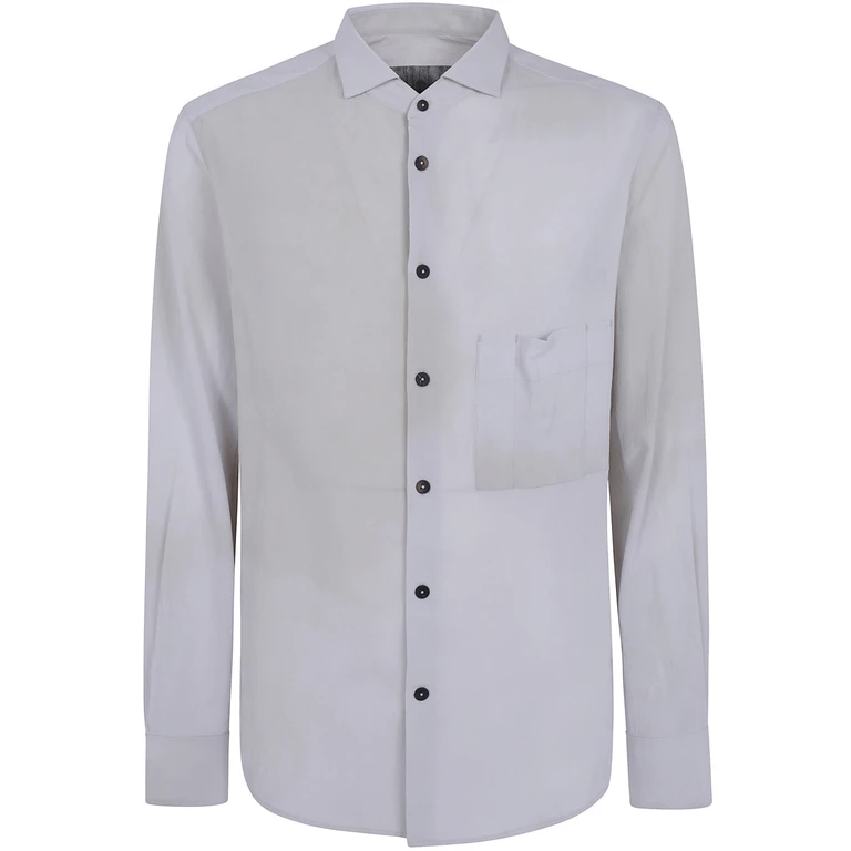 Chemise Ziggy Chen à petit col et poche poitrine