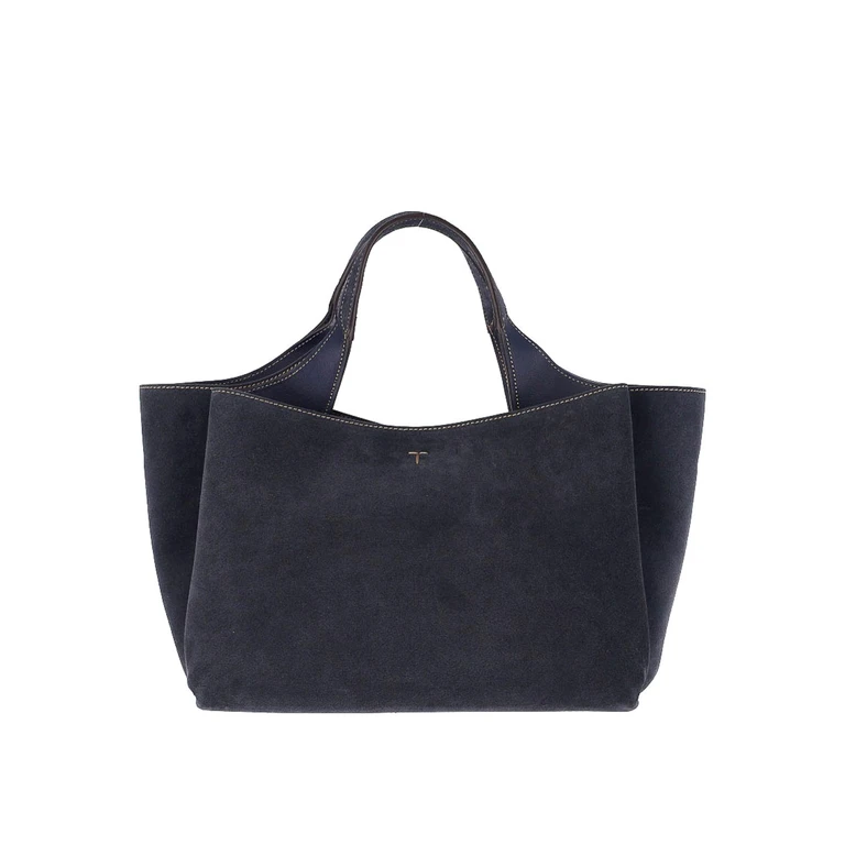 Tod's 麂皮小牛皮手提包