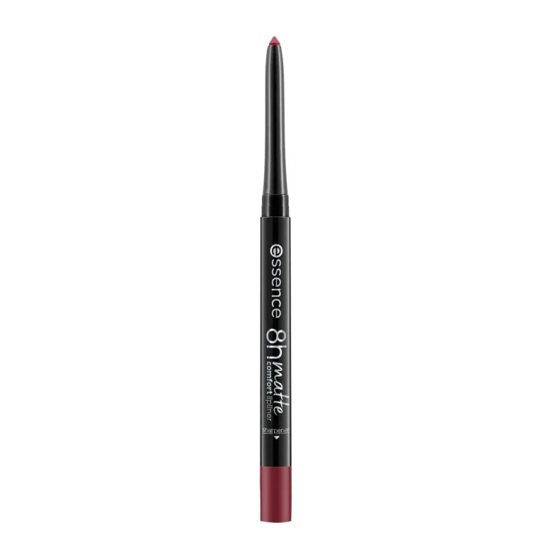 Essence 8H Comfort Matte Lip Pencil With Sharpener Color 08 Dark Berry 0.3 G