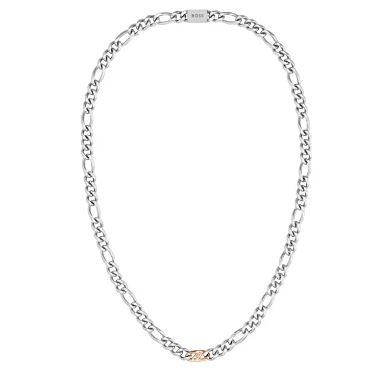 Men's Necklace in Two-Tone Steel Rian 1580586