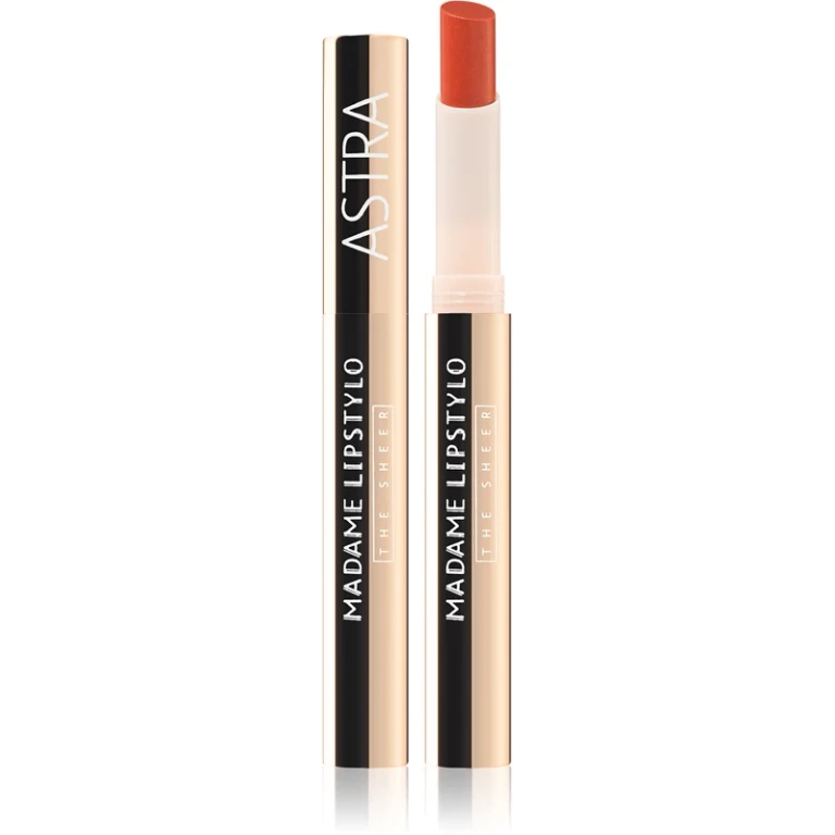 Astra Make-up Madame Lipstylo The Sheer glossy lipstick for voluminous lips color 06 90's Bisou 2 g