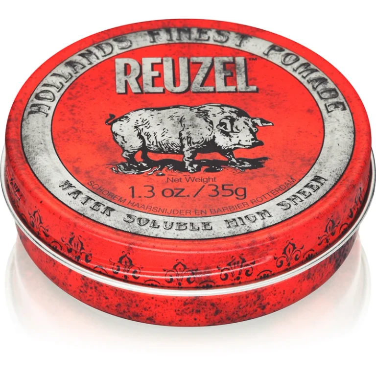 High coverage water-soluble red pomade