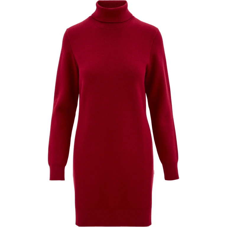 Miraflores Jacquard Turtleneck Knit Dress - Women's