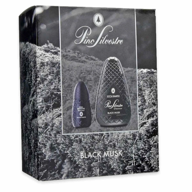 Gift Set Edt 75 Ml + Shower Shampoo 400 Ml Black Musk