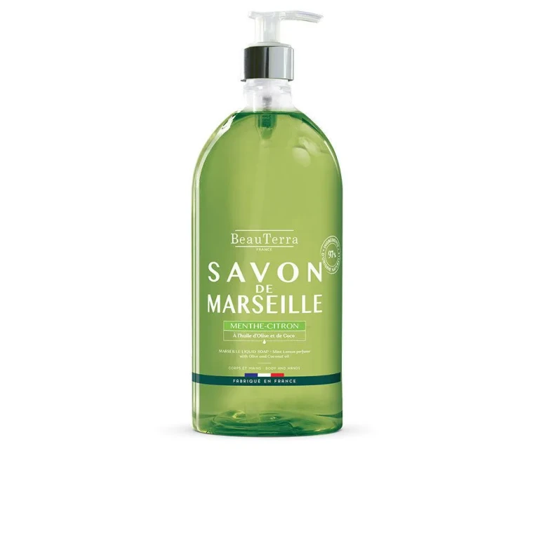 Marseille Soap Beauterra Mint and Lemon 1000ml