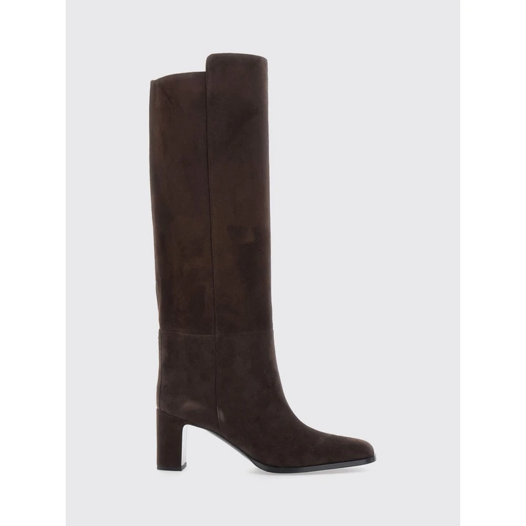 Flat Ankle Boot Woman color Brown (CALYKB65SUECHOCOLATE)