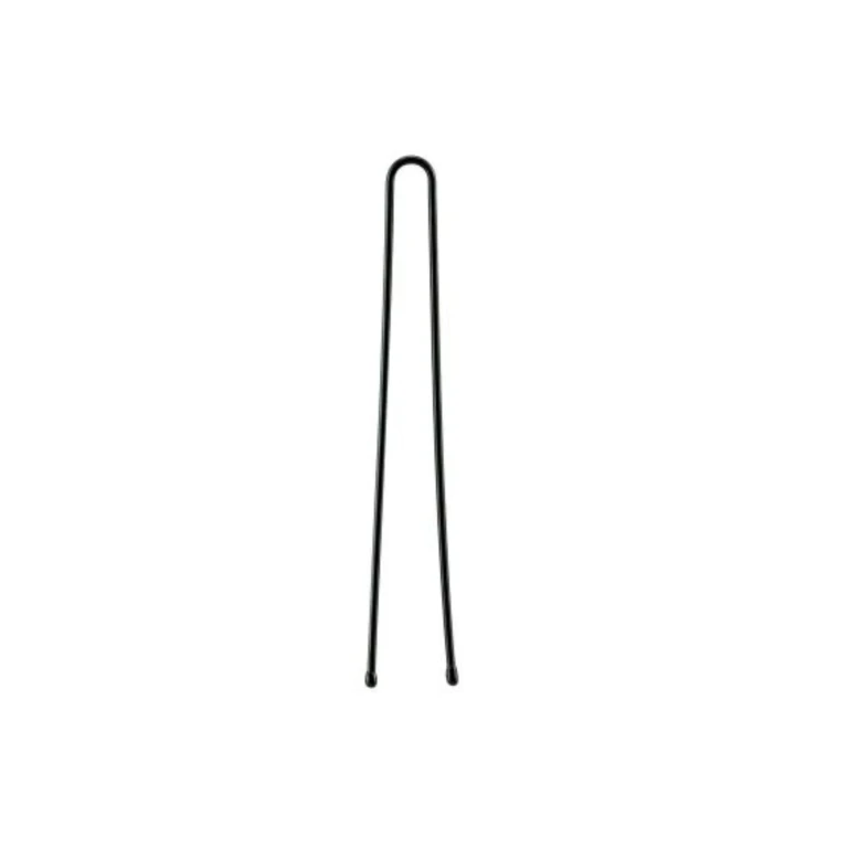 Invisible hair clips Beter, pack of 12, black, 60 mm
