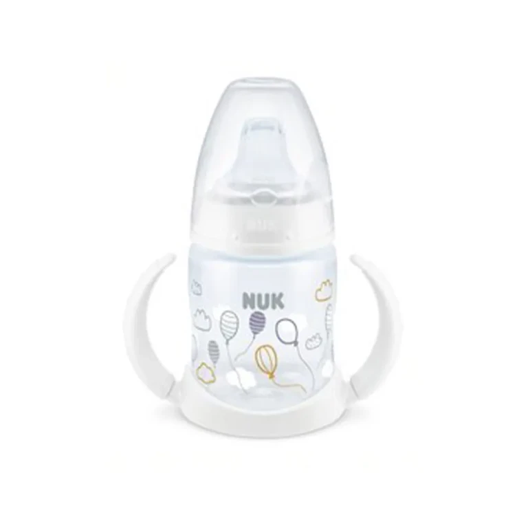 First Choice+ with Temperatures Control White Learning Cup Silicone Lid Mixed 6 Months 150ml