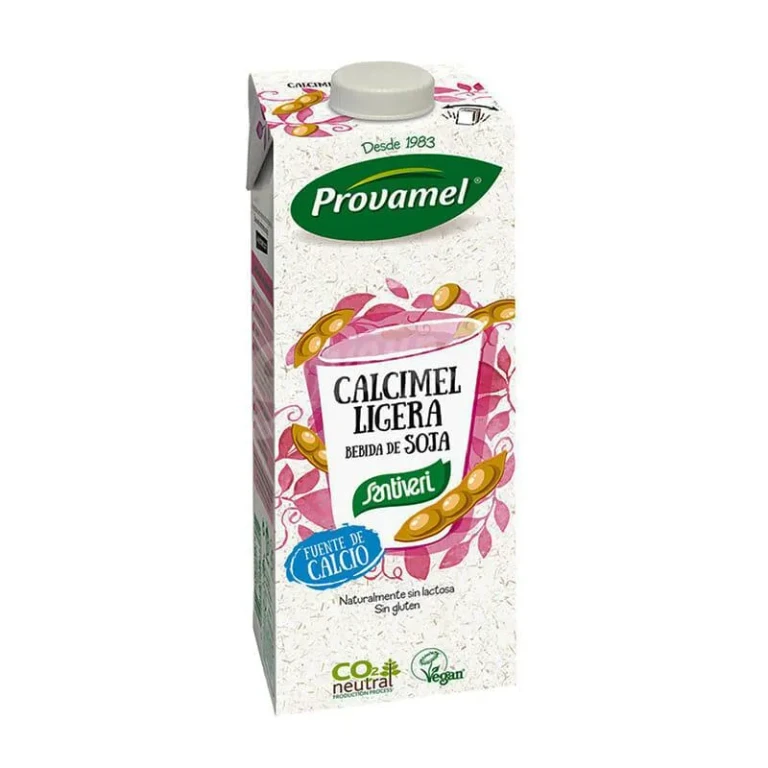 Light soy drink Santiveri Calcimel 1 liter 12 units