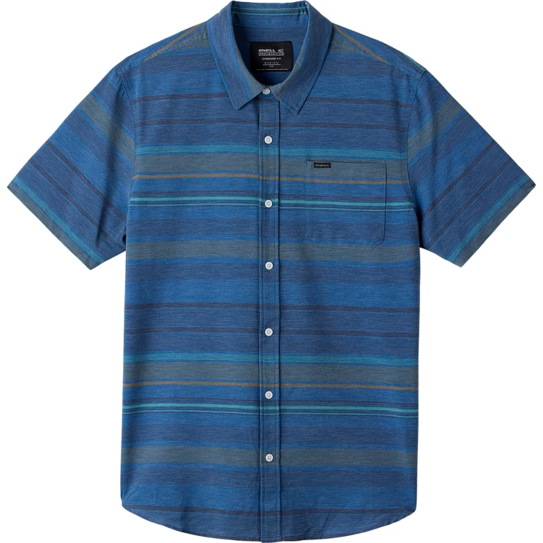 TRVLR UPF Traverse Stripe Relaxed Fit Shirt - Men's