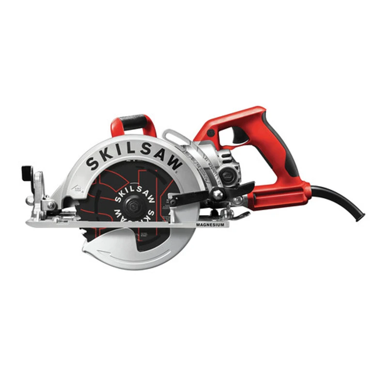 SPT77WML-01 7-1/4 in. Lightweight Magnesium Worm Drive Circular Saw with Carbide Blade