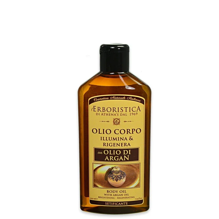 The herbal body oil illuminates & regenerates argan 200 ml