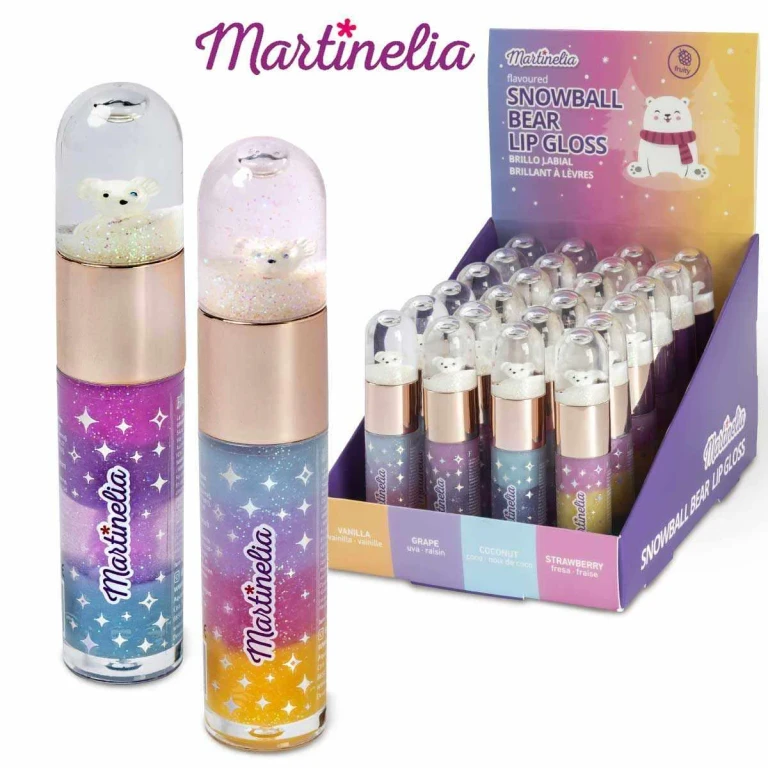 Glitter Effect Lip Gloss Martinelia Bear