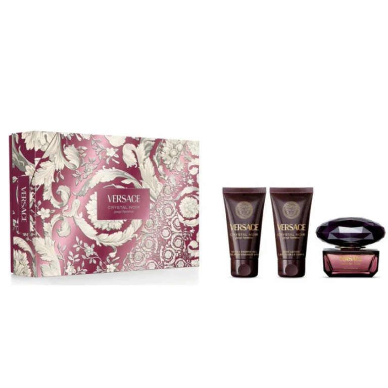 Crystal Noir Eau De Parfum 50ml Gift Set With Shower Gel 50ml And Body Lotion 50ml 1 unit