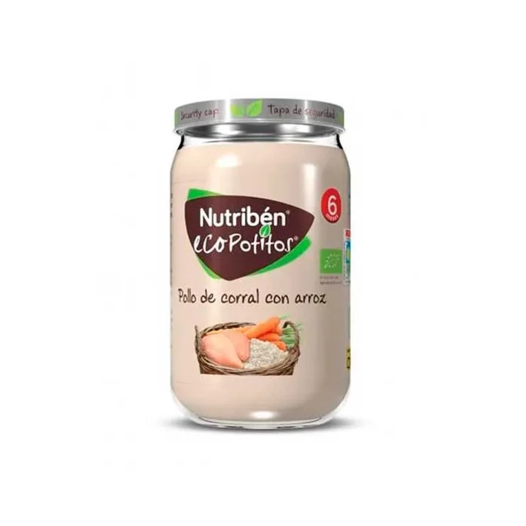 Nutribén Ecopotito Free-Range Chicken with Rice 235g