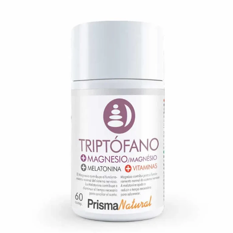 Tryptophan + Magnesium + Melatonin + Vitamins 60 capsules