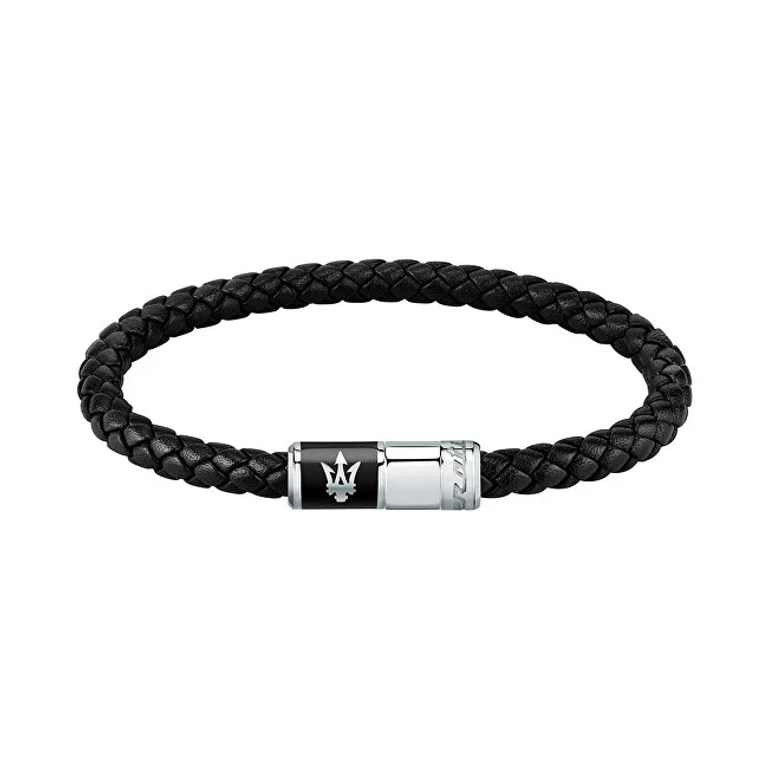 Luxury Leather Bracelet Made from Recycled Leather Jm222Ave07