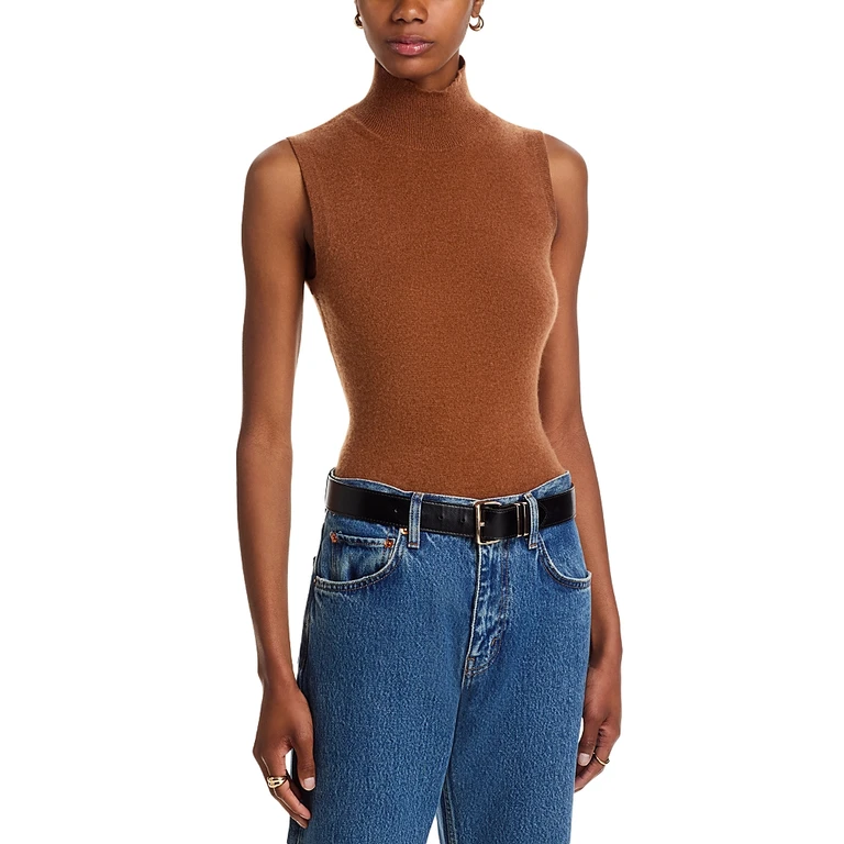 C by Bloomingdale's Sleeveless Cashmere Sweater - Exclusive