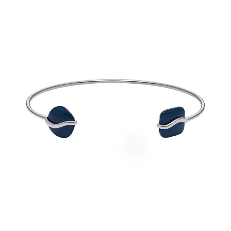 Fashionable Solid Steel Bracelet Sea Glass Skj1811040
