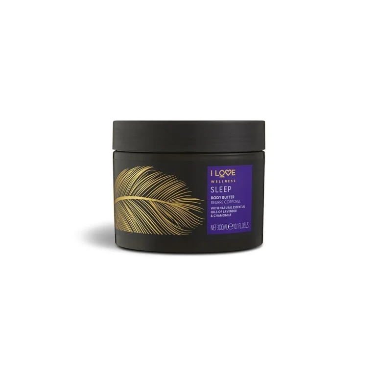 , Wellness Sleep, Vegan, Moisturizing, Chamomile & Lavender, Body Butter, 300 ml