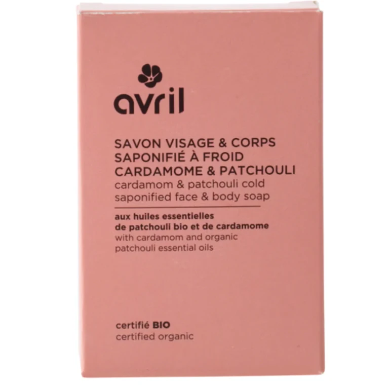 Cold Saponified Soap Face & Body Cardamom & Patchouli (100 g)