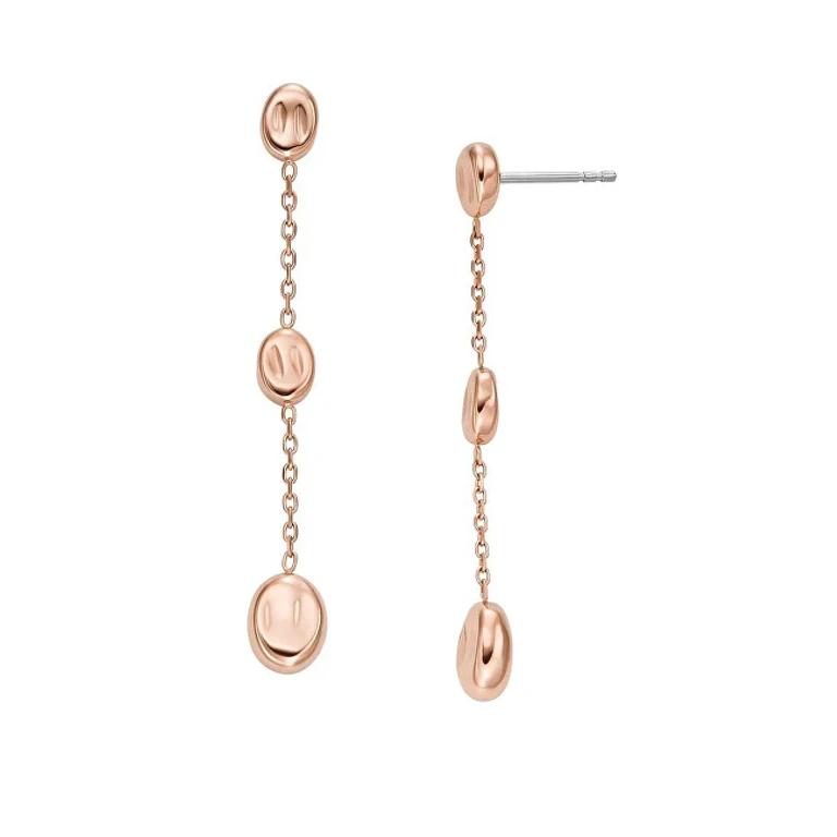 Elegant Anja Pebble Drop Earrings Gold Plated Skj1846791