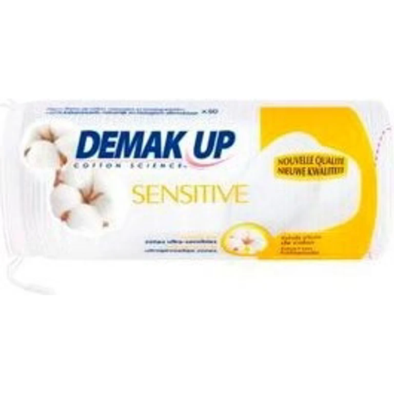 Sensitive Oval Cotton Make-up Remover Pads 60 Pieces