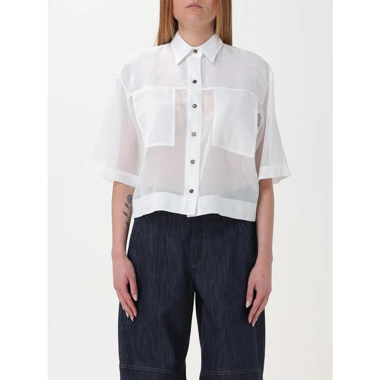 White Oversized Cotton Shirt