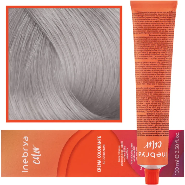 Hair dye Inebrya Color 100ml Silver