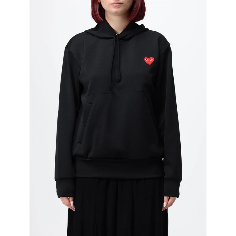 COMME DES GARÇONS Sweatshirt Woman color Black (AXT174D1)