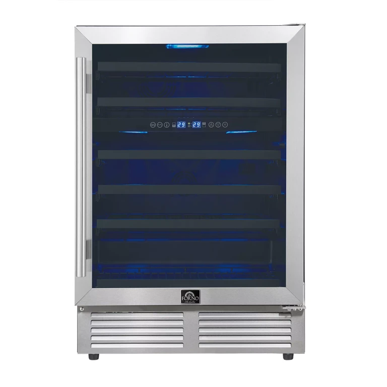 Bacchino 24 Inch Wine Cooler - Stainless Steel:- Stainless Steel