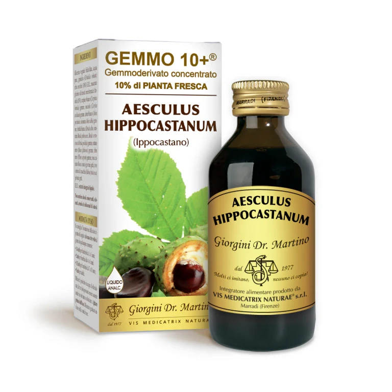 gemmo 10+ horse chestnut 100 ml non-alcoholic liquid