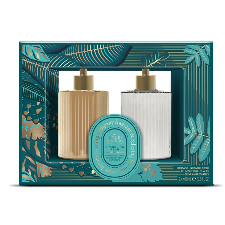 Gift Set for Hand Care with Pear and Nectarine Fragrance, 2 Pieces