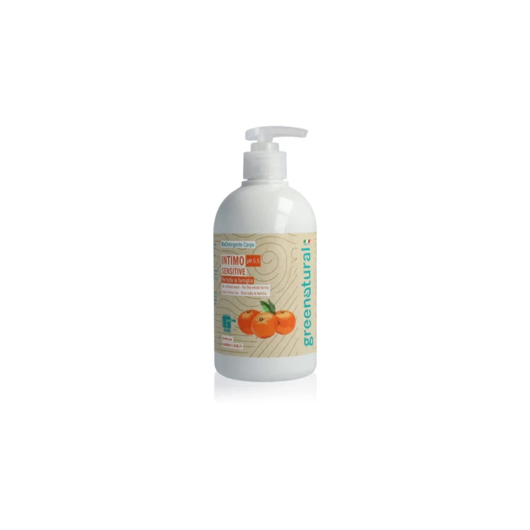 Sensitive Cleansing Gel Ph 5.5 Bio For Hygiene Intima With Aloe Vera Soothing Effect 500 Ml