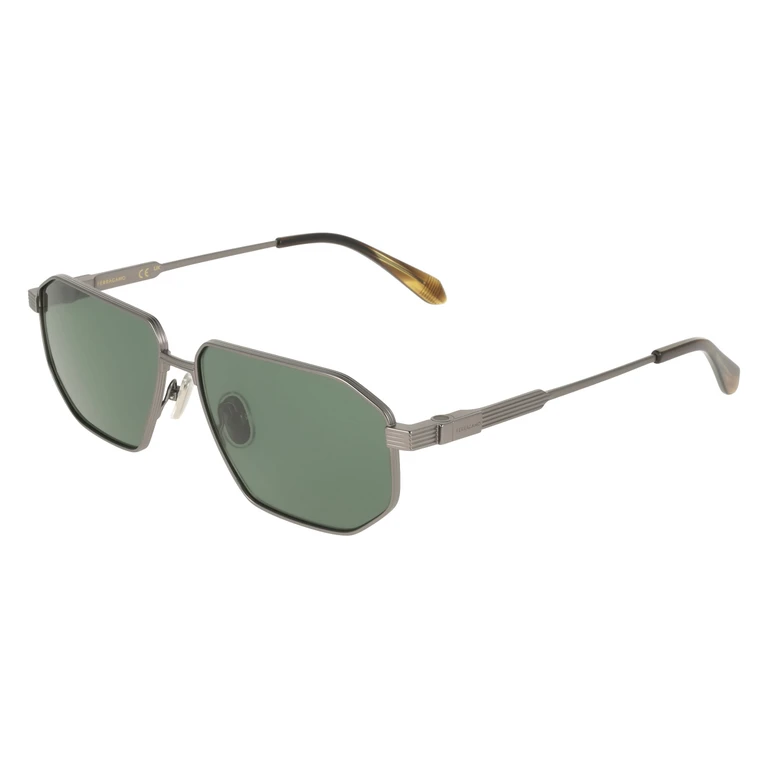 Green Rectangular Mens Sunglasses SF340S 071 59