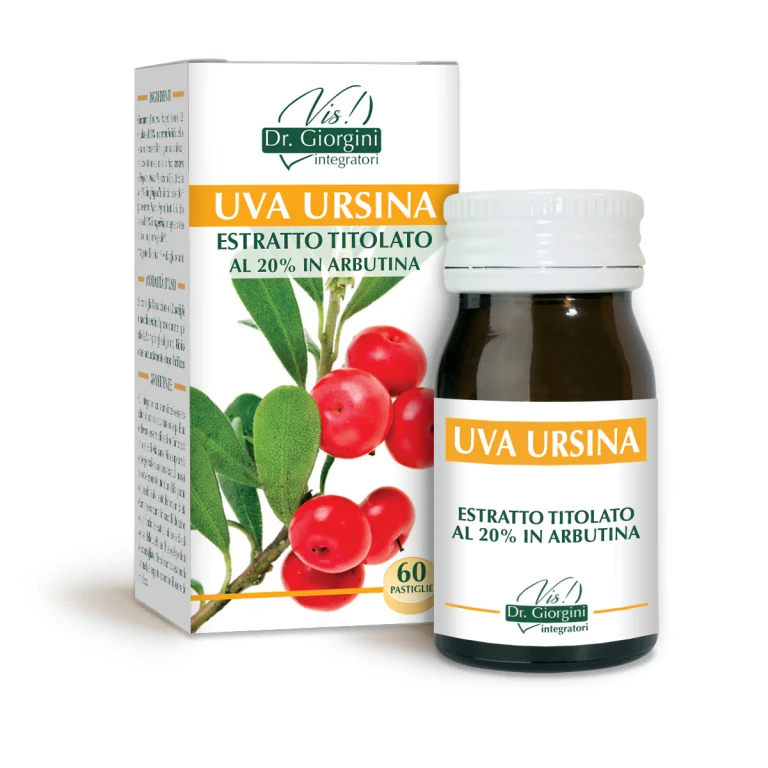 bearberry titrated extract 60 tablets 500 mg - 30 gr