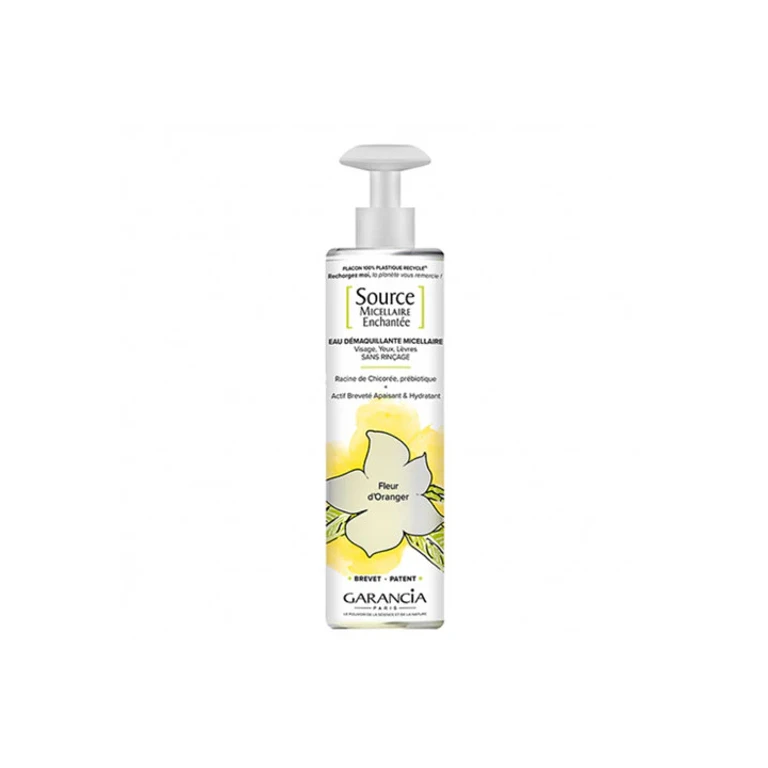 Enchanted Micellar Source Micellar Make-up Remover Water Sensitive Skin Orange Blossom Eco Pump 400ml