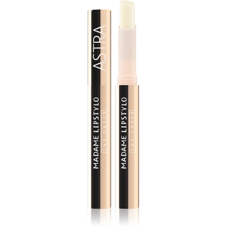 Astra Make-up Madame Lipstylo The Sheer glossy lipstick for voluminous lips color 01 Cliché Couture 2 g