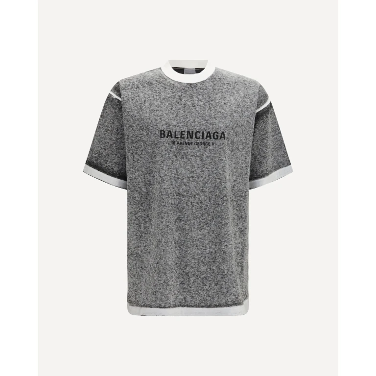 Oversized mélange T-shirt Male S