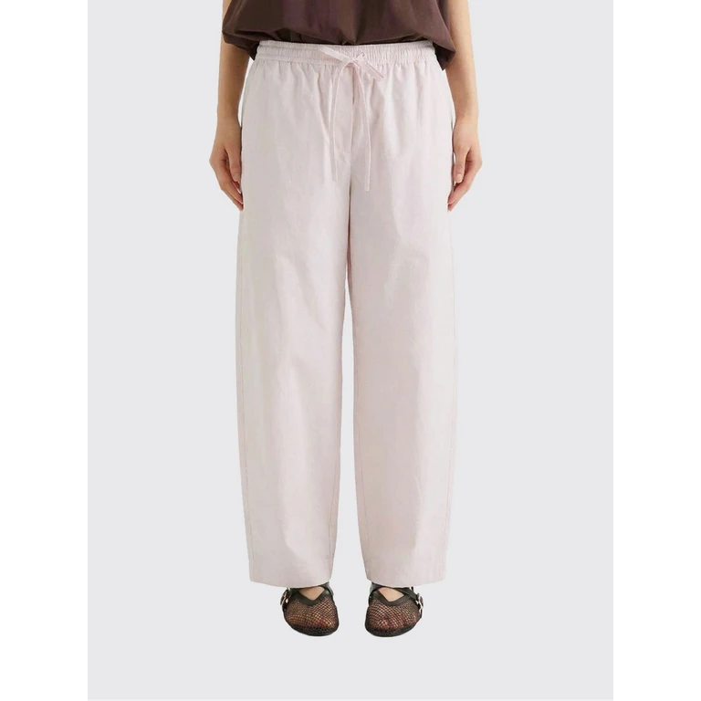 Cotton Blend Trousers with Drawstring (M6PA09425)