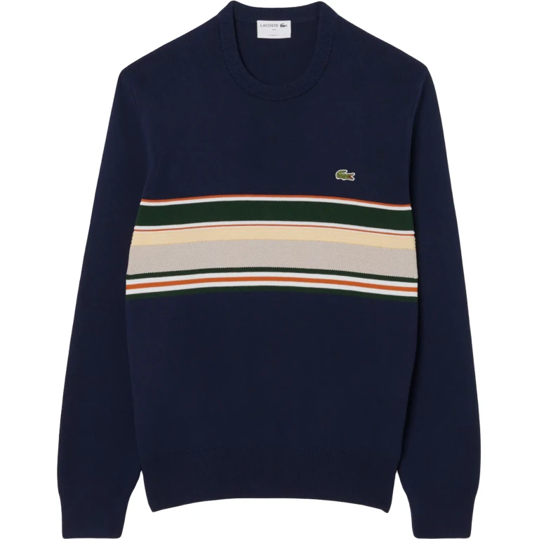French Made Striped Sweater - Men's