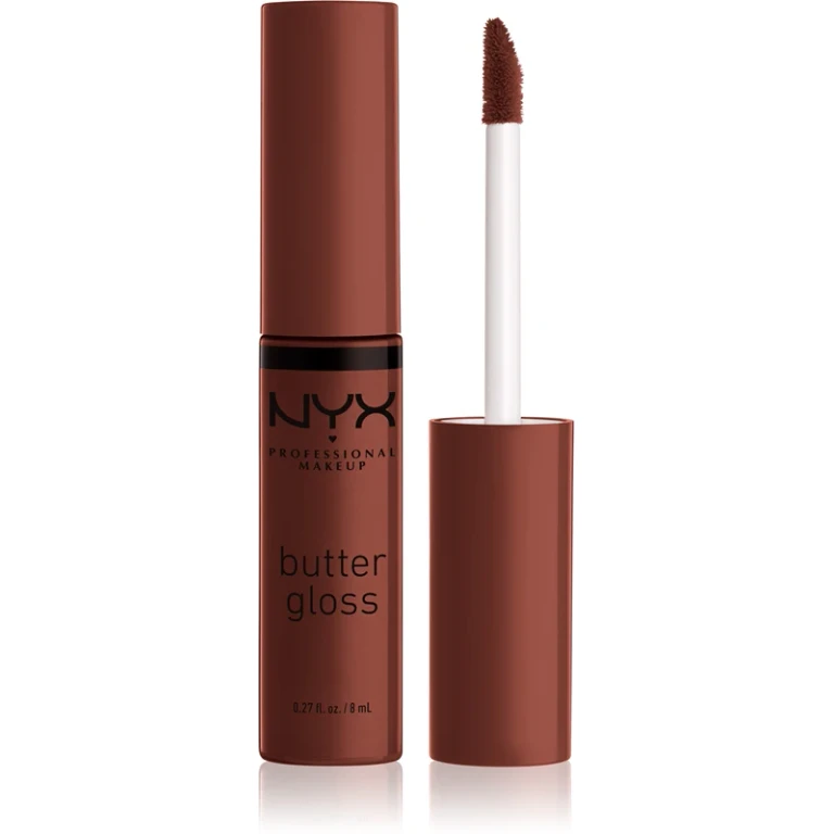 Professional Makeup Butter Lip Gloss Color 51 Brownie Drip 8 ml