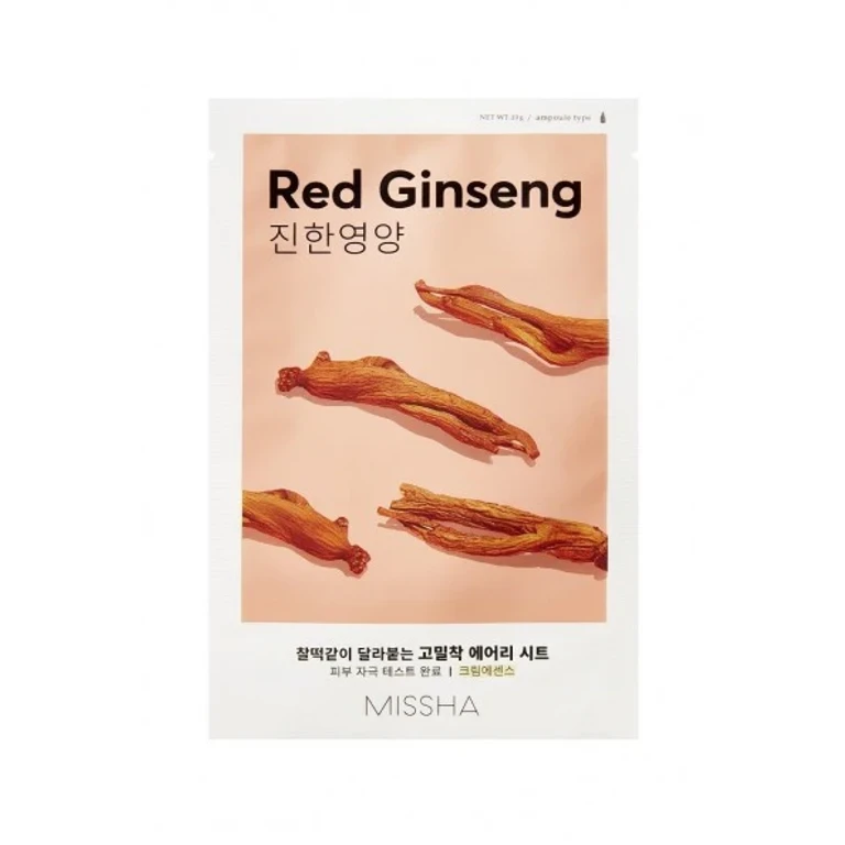 Airy Fit Red Ginseng Hydrating and Revitalizing Fabric Mask 19g