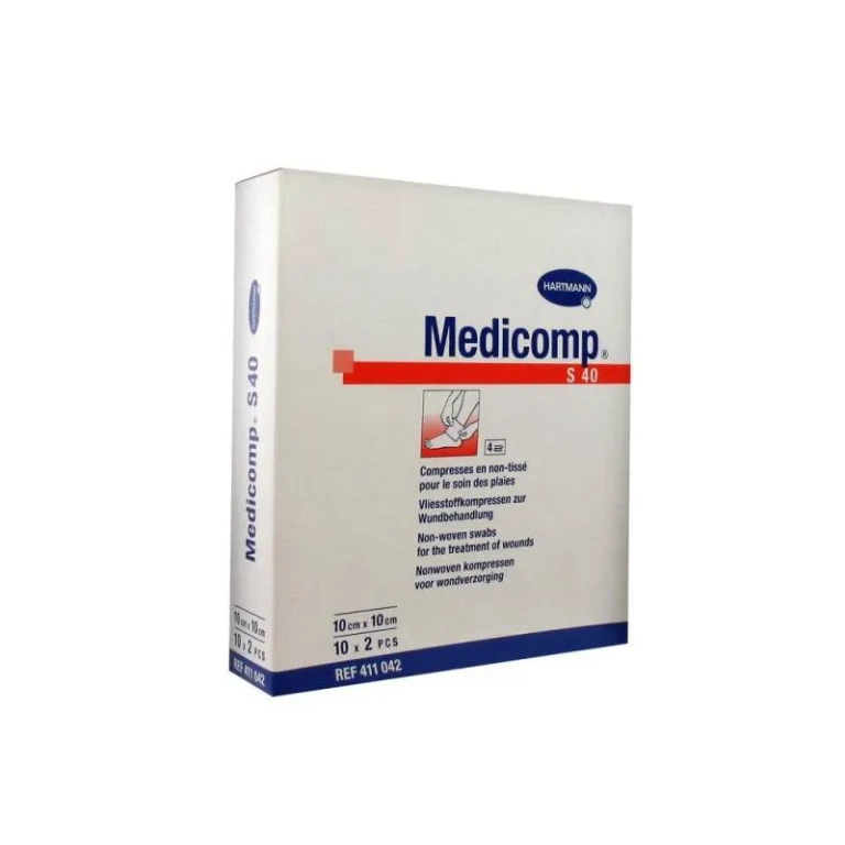 Medicompresse 滅菌ガーゼ 10x10cm