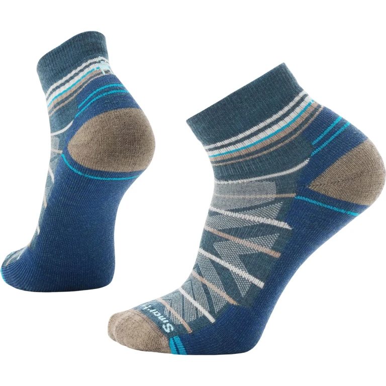Performance Hike Light Cushion Pattern Ankle Socks - Men's