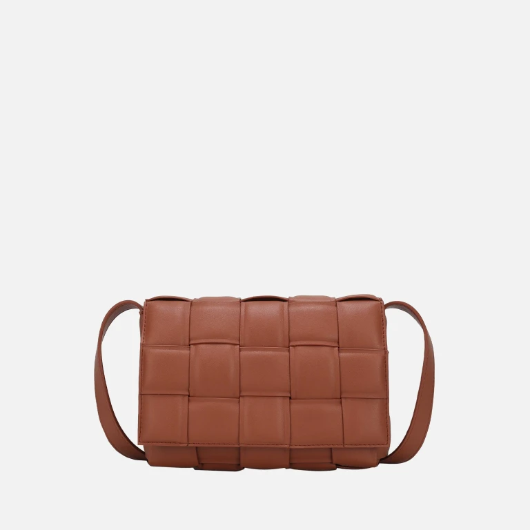 by Mia K. - Ginger Woven Shoulder Bag