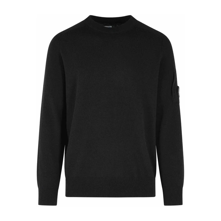 C. P. Company Pull Col Rond - Noir (21CMKN085A110149A999)