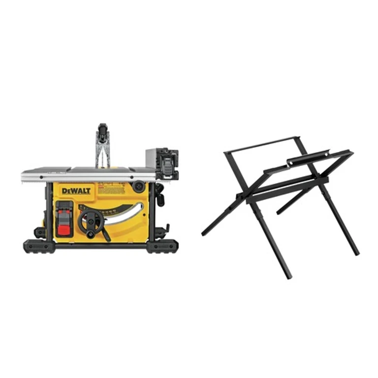 15 Amp Compact 8-1/4 in. Jobsite Table Saw with Stand
