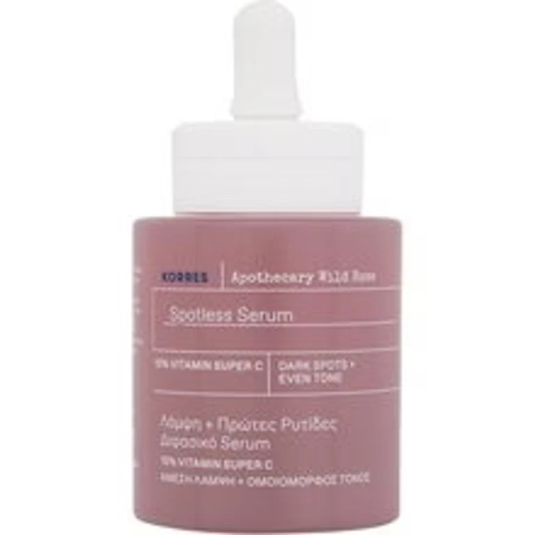 Korres Apothecary Wild Rose Spotless Skin Brightening Serum Against Dark Spots & Wrinkles - 30ml