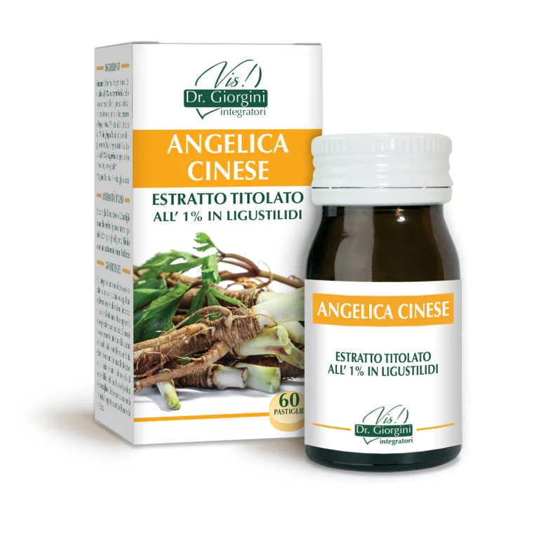 Chinese angelica titrated extract 60 tablets of 500 mg - 30 gr